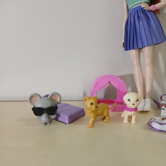 Red haired Barbie with pets - Picture 8 of 8